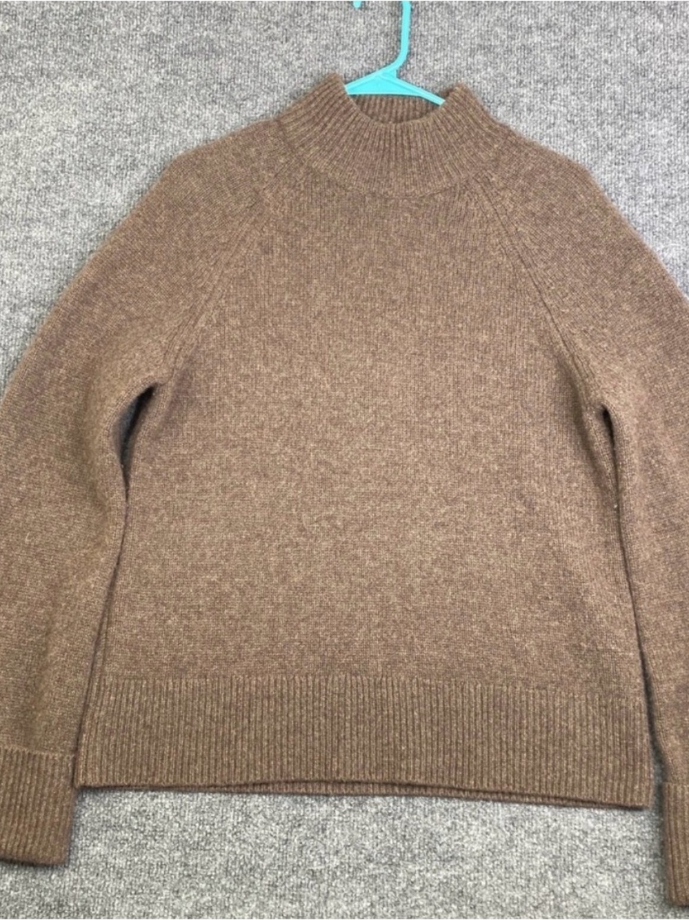 Reformation Brown Turtleneck Sweater